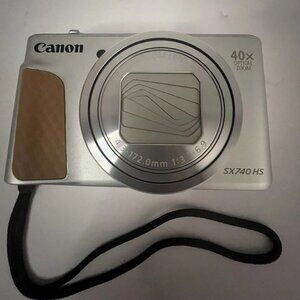Canon PowerShot SX740 HS Digital Camera Silver , 40x Zoom